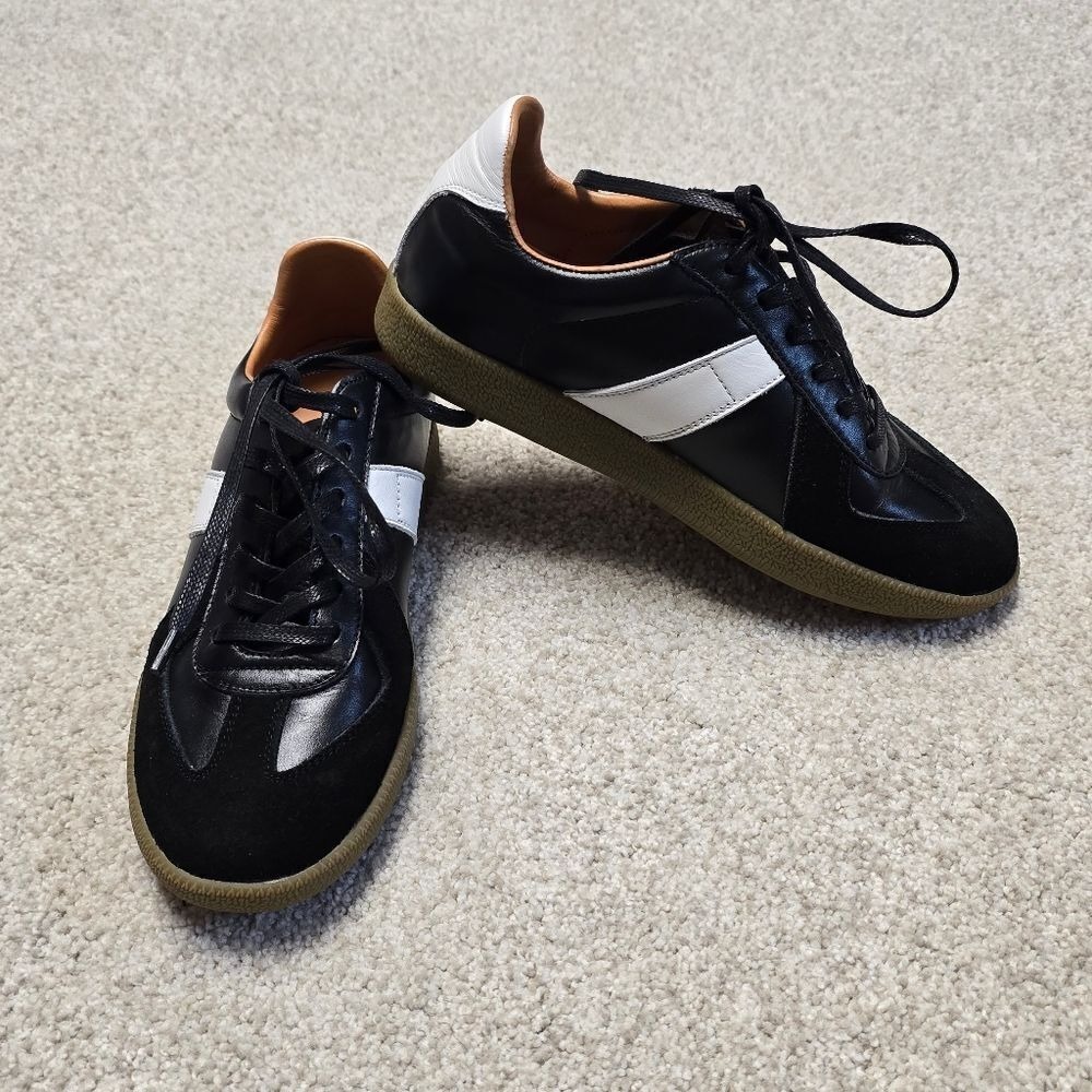 Beckett Simonon Unisex Morgan Full Leather Trainers Sz 6.5 Women's